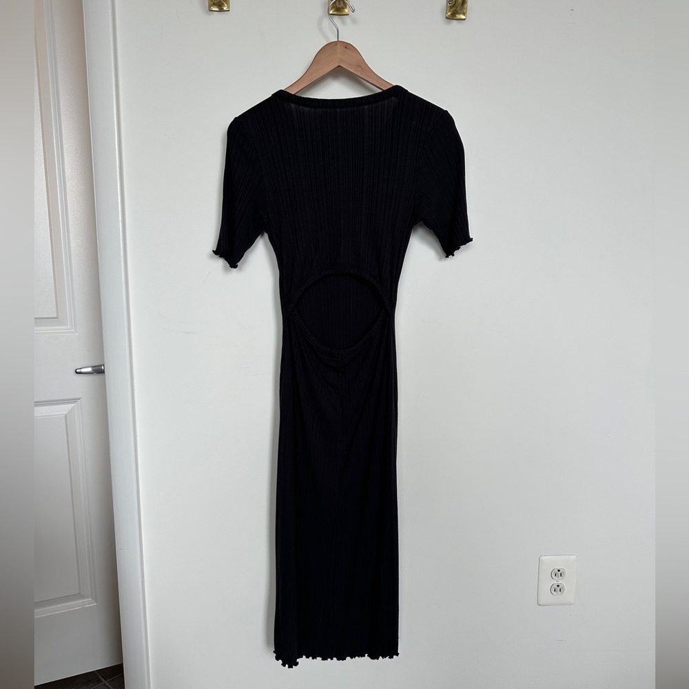 Everlane Open Back Rib Dress - Picture 3 of 6